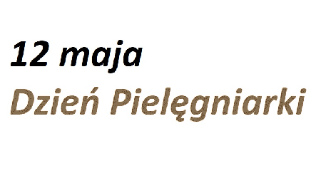 Kartka z czarnym i czerwonym napisem 12 maja